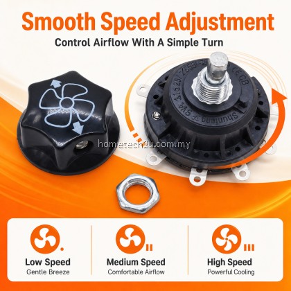 Heavy Duty Rotary Fan Switch 3A 250V Universal Speed Regulator for Industrial Stand Floor Fan 3 4 5 Speed Knob Heavy Duty Rotary Fan Switch 3A 250V Universal Speed Regulator for Industrial Stand Floor Fan 3 4 5 Speed Knob