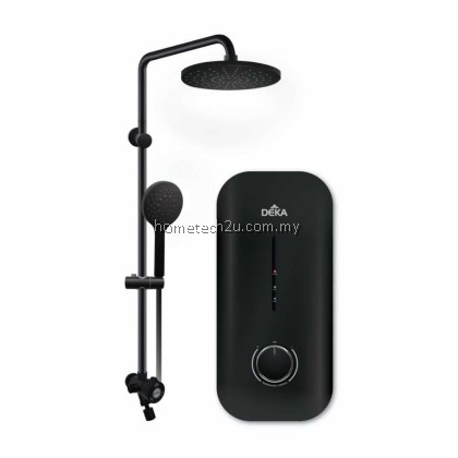 DEKA MIIZU 90 DC Pump Electric Instant Water Heater Rain Shower Hand Shower 4.5kW SIRIM Magnesium Black DEKA MIIZU 90 DC Pump Electric Instant Water Heater Rain Shower Hand Shower 4.5kW SIRIM Magnesium Black