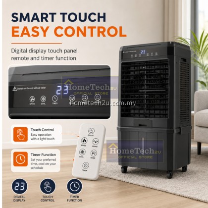 iSONIC Evaporative Air Cooler 38L IAC-R38L 120W Touch Panel Remote 5000m³/h Air Flow Auto Swing Cooler iSONIC Evaporative Air Cooler 38L IAC-R38L 120W Touch Panel Remote 5000m³/h Air Flow Auto Swing Cooler