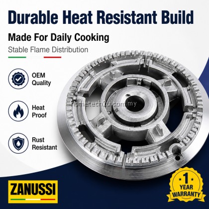 Zanussi Gas Oven Cooker Burner Ring Cap Crown ZGC930 ZGC940 ZGC942 OEM Replacement Spare Parts Set Stove Accessories