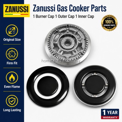 Zanussi Gas Oven Cooker Burner Ring Cap Crown ZGC930 ZGC940 ZGC942 OEM Replacement Spare Parts Set Stove Accessories