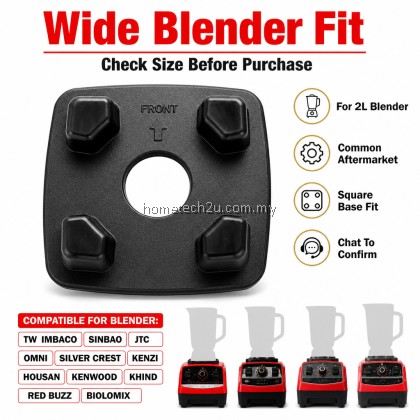 Silver Crest KENWOOD KENZI Commercial Blender Rubber Pad Centering Jar Pad Motor Base Cushion Replacement Part Getah Silver Crest KENWOOD KENZI Commercial Blender Rubber Pad Centering Jar Pad Motor Base Cushion Replacement Part Getah