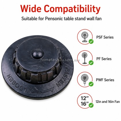 Pensonic Fan Knob Replacement Blade Lock Cap Spare Part For 12 16 Inch Table Stand Wall Auto Fan PSF PF PWF Series Pensonic Fan Knob Replacement Blade Lock Cap Spare Part For 12 16 Inch Table Stand Wall Auto Fan PSF PF PWF Series