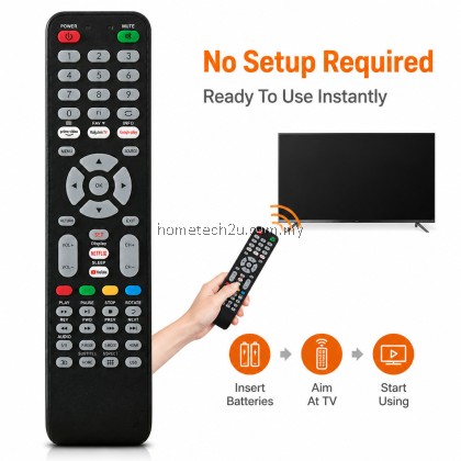Replacement Remote Control for Skyworth COOCAA LCD TV 32STD2000 No Setup Ready to Use Spare Controller for Skyworth TV