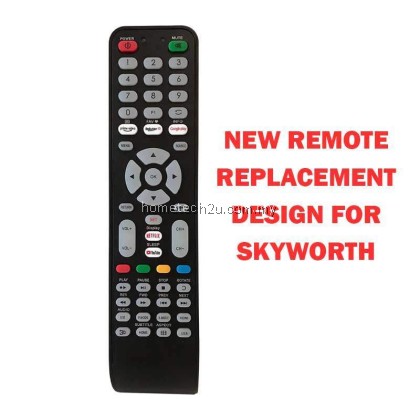 Replacement Remote Control for Skyworth COOCAA LCD TV 32STD2000 No Setup Ready to Use Spare Controller for Skyworth TV