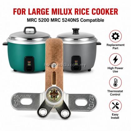 Milux MRC-5200 MRC-5240NS Rice Cooker Thermostat Thermal Switch 250V High Power Contact Repair Spare Part Milux MRC-5200 MRC-5240NS Rice Cooker Thermostat Thermal Switch 250V High Power Contact Repair Spare Part