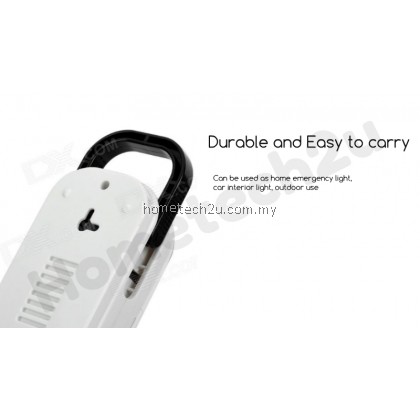 DP LED-714 Rechargeable 2.94W 110lm 6000K 42-LED White Light 2-Mode Emergency Light DP LED-714 Rechargeable 2.94W 110lm 6000K 42-LED White Light 2-Mode Emergency Light