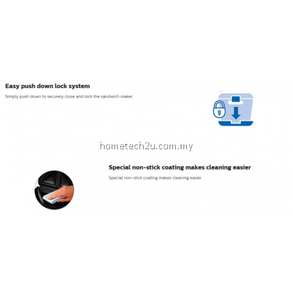 Philips HD-2393 750W Sandwich Maker Philips HD-2393 750W Sandwich Maker