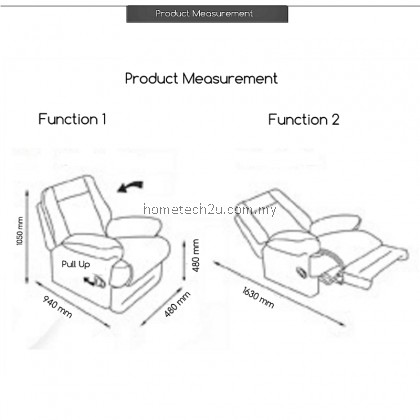 Sevannah One Seater Solid PU Recliner Chair Sofa Sevannah One Seater Solid PU Recliner Chair Sofa