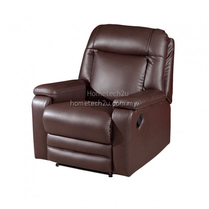 Sevannah One Seater Solid PU Recliner Chair Sofa Sevannah One Seater Solid PU Recliner Chair Sofa