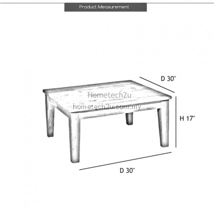 Square Japanese Table Living Room Coffee Table