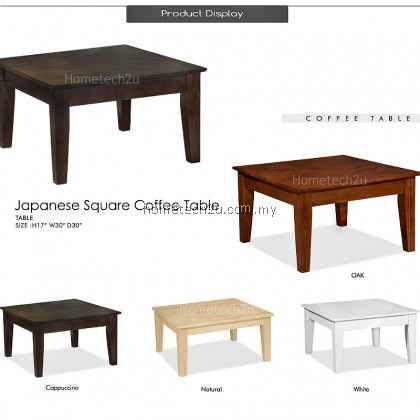 Square Japanese Table Living Room Coffee Table