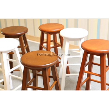 x 2 Units UHome 29" inch Wooden Pub Bar Counter Stool Chair x 2 Units UHome 29" inch Wooden Pub Bar Counter Stool Chair