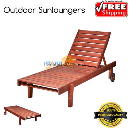Pisa Wooden Hotel Outdoor Sun loungers With Adjusted Back Pisa Wooden Hotel Outdoor Sun loungers With Adjusted Back
