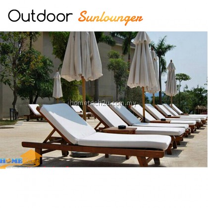 Pisa Wooden Hotel Outdoor Sun loungers With Adjusted Back Pisa Wooden Hotel Outdoor Sun loungers With Adjusted Back