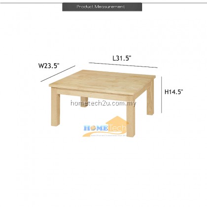 UHome Simple Wooden Square Living Room Coffee Table UHome Simple Wooden Square Living Room Coffee Table
