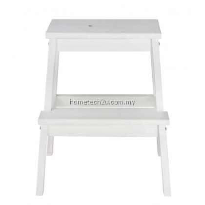UHome Step Stool Chair (2 Steps) Wood Ladder Stool for Kitchen UHome Step Stool Chair (2 Steps) Wood Ladder Stool for Kitchen