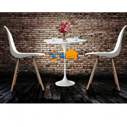Luxury Modern Leisure Cafe Restaurant PP Dining chair (White) Luxury Modern Leisure Cafe Restaurant PP Dining chair (White)