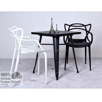 Creative PP Restaurant Cafe Dining Chair Creative PP Restaurant Cafe Dining Chair