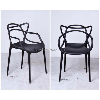 Creative PP Restaurant Cafe Dining Chair Creative PP Restaurant Cafe Dining Chair