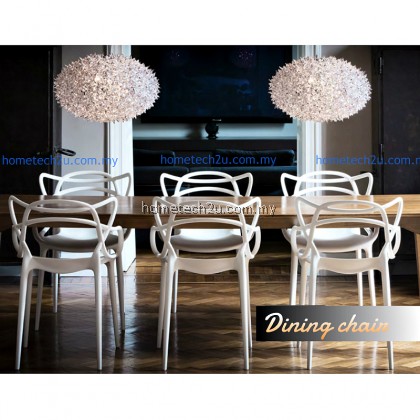 Creative PP Restaurant Cafe Dining Chair Creative PP Restaurant Cafe Dining Chair