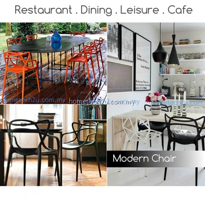 Creative PP Restaurant Cafe Dining Chair Creative PP Restaurant Cafe Dining Chair