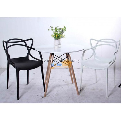 Creative PP Restaurant Cafe Dining Chair Creative PP Restaurant Cafe Dining Chair