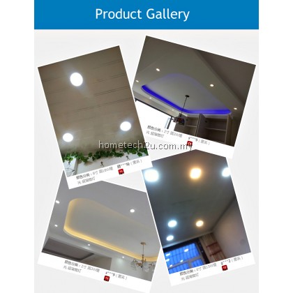 Round 4" 12W LED Panel Downlight Ceiling Light (Daylight) Round 4" 12W LED Panel Downlight Ceiling Light (Daylight)