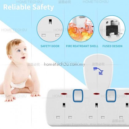 ME Wall Extension Plug Socket T-Adaport Extantion Multiple Wall Socket Power Socket Gantung Dinding Sirim ME Wall Extension Plug Socket T-Adaport Extantion Multiple Wall Socket Power Socket Gantung Dinding Sirim