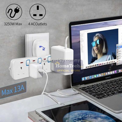 ME Wall Extension Plug Socket T-Adaport Extantion Multiple Wall Socket Power Socket Gantung Dinding Sirim ME Wall Extension Plug Socket T-Adaport Extantion Multiple Wall Socket Power Socket Gantung Dinding Sirim