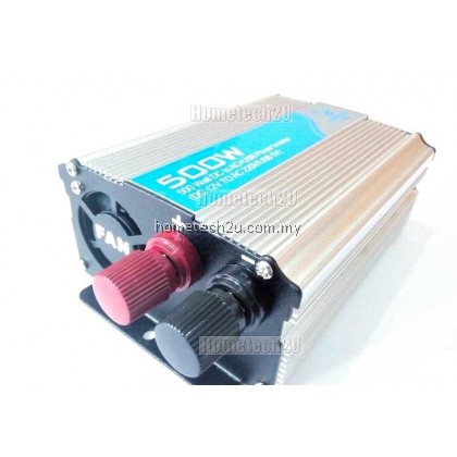 Lon Sam Car Power Inverter 500 Watt DC 12V to AC 220V +USB 5V Lon Sam Car Power Inverter 500 Watt DC 12V to AC 220V +USB 5V