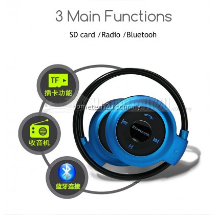 Wireless Bluetooth Headset Headphone Earphone MP3 Player Wireless Bluetooth Headset Headphone Earphone MP3 Player