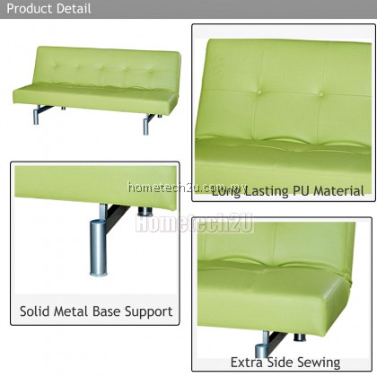Vicenza 2 Seater Convertible Sofa Bed - Apple Green Vicenza 2 Seater Convertible Sofa Bed - Apple Green