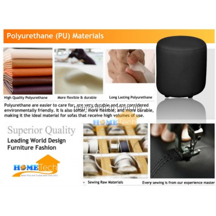Mary PU Round Stool Mary PU Round Stool