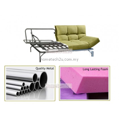 Clo Fashion Fabric Sofa Bed Convertible - Limeade Green Clo Fashion Fabric Sofa Bed Convertible - Limeade Green