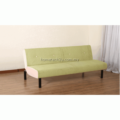 Carissa Stylish Microfiber Sofa Bed-Limeade Carissa Stylish Microfiber Sofa Bed-Limeade