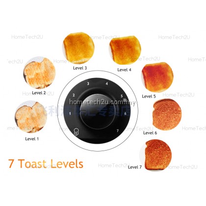 Philips Toaster (2 SLOTS) With High Lift - Metal Body Philips Toaster (2 SLOTS) With High Lift - Metal Body