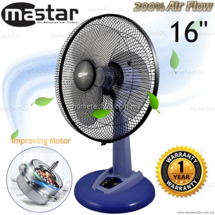 Mastar 16" Inch Table Fan MAS-464TF (Blue) Mastar 16" Inch Table Fan MAS-464TF (Blue)