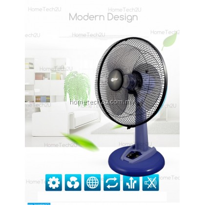 Mastar 16" Inch Table Fan MAS-464TF (Blue) Mastar 16" Inch Table Fan MAS-464TF (Blue)