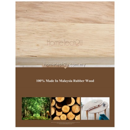 Modern 2 In 1 Bean Connected Coffee Table (Natural)