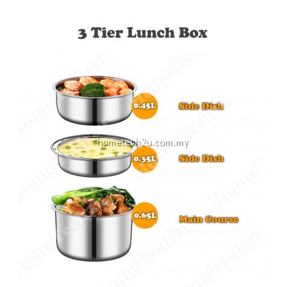 FABER Portable Mini Electric Steamer Lunch Box Portable Food Steamer FABER Portable Mini Electric Steamer Lunch Box Portable Food Steamer