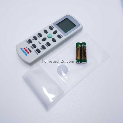 [Ready Stock] DAIKIN YORK ACSON Air Cond Air Conditioner Remote Control Replacement [FREE BATTERY+Cover]