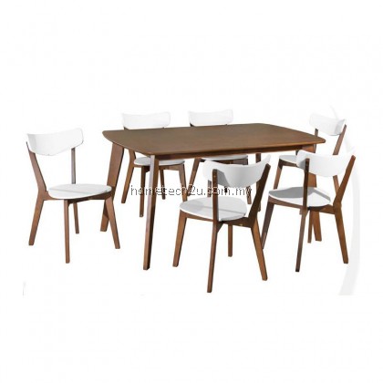Bedford Wooden 7 Piece Dining Set Bedford Wooden 7 Piece Dining Set