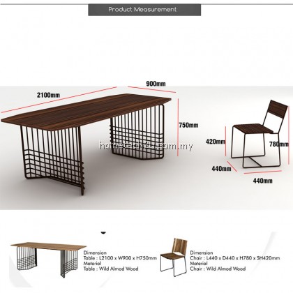 Manolo Bossi Designer Dining Set Manolo Bossi Designer Dining Set