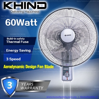 Khind Wall Fan WF1601 (3 Years Warranty) LIGHT Grey Khind Wall Fan WF1601 (3 Years Warranty) LIGHT Grey
