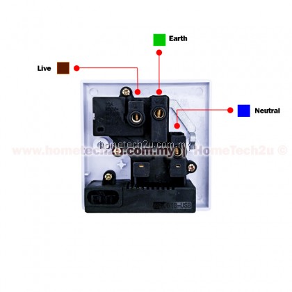 Wall Switch Socket With USB Outlet (Sirim Approved) Wall Switch Socket With USB Outlet (Sirim Approved)