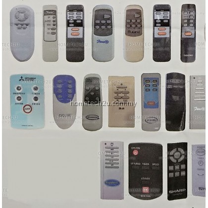 Universal Fan Remote For Cyclone Khind Oshino Mitsubishi Sapphire Sharp Mistral Milux Universal Fan Remote For Cyclone Khind Oshino Mitsubishi Sapphire Sharp Mistral Milux
