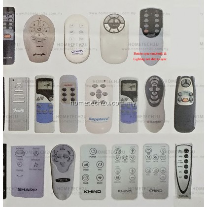 Universal Fan Remote For Cyclone Khind Oshino Mitsubishi Sapphire Sharp Mistral Milux Universal Fan Remote For Cyclone Khind Oshino Mitsubishi Sapphire Sharp Mistral Milux