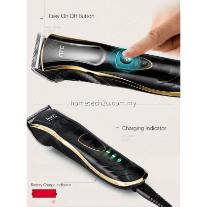 HTC Washable Rechargeable Electric Hair Trimmer HTC Washable Rechargeable Electric Hair Trimmer