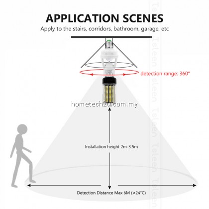 Smart LED Lamp Bulb Holder With Infrared PIR Motion Sensor Smart LED Lamp Bulb Holder With Infrared PIR Motion Sensor